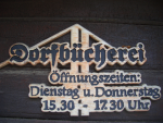 Büchereischild